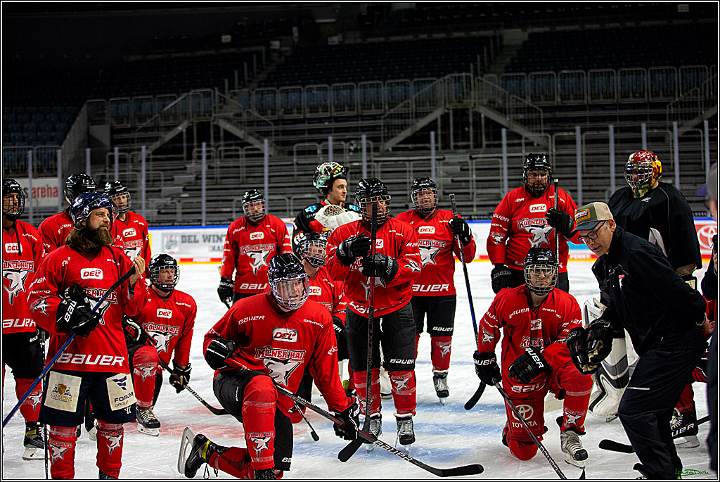 PENNY DEL; Koelner Haie- Red BUll Muenchen Sponsorenspiel; Koeln, 08.11.2022